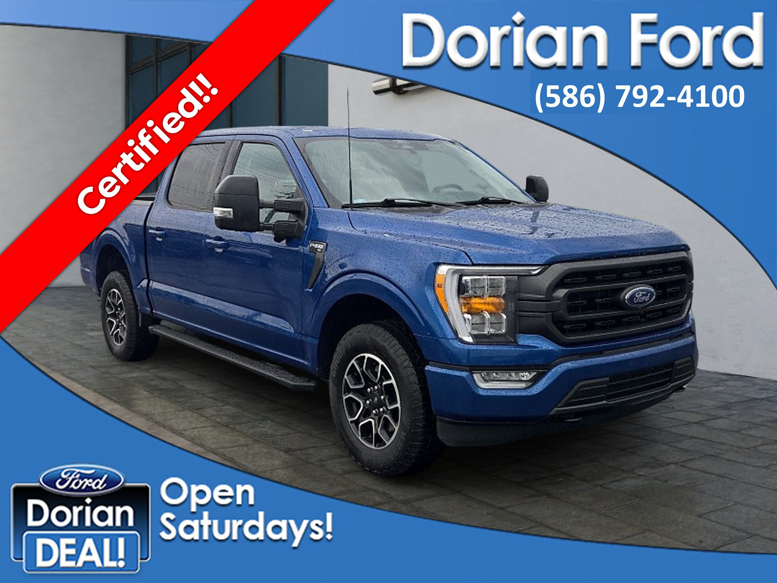 Certified 2022 Ford F150 XLT w/ Equipment Group 302A High AWD/4WD image 1