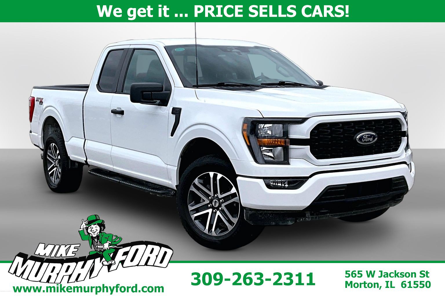 Certified 2023 Ford F150 XL w/ STX Appearance Package AWD/4WD image 1