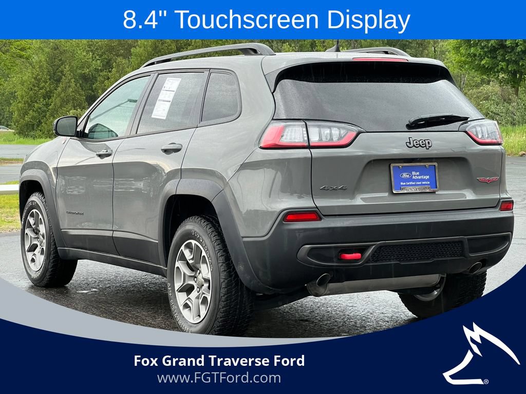 Used 2022 Jeep Cherokee Trailhawk w/ Premium Leather Package AWD/4WD image 10