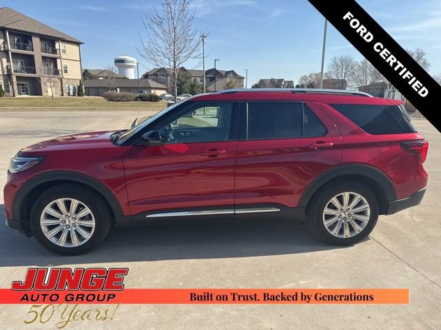 Certified 2025 Ford Explorer Platinum w/ LUX Leather Package image 3