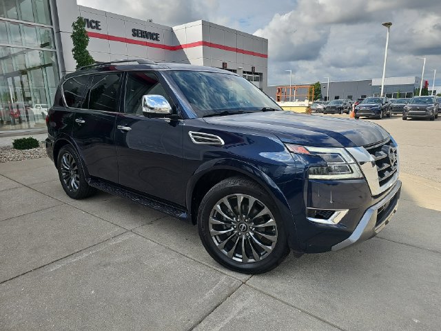 Used 2023 Nissan Armada Platinum w/ Captain's Chairs Package
