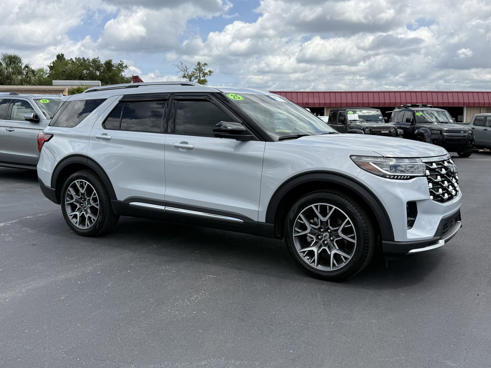 Certified 2025 Ford Explorer Platinum w/ Ultimate Package RWD image 2