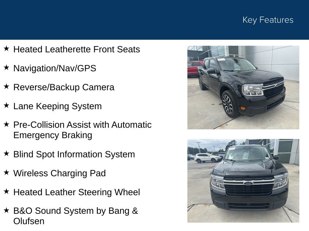 Certified 2023 Ford Maverick Lariat w/ Lariat Luxury Package FWD image 32