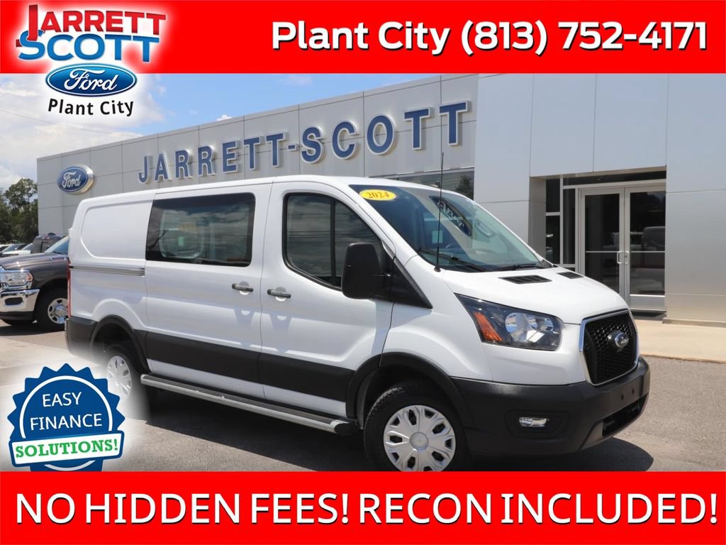 Certified 2024 Ford Transit 250 Low Roof w/ Exterior Upgrade Package RWD image 1