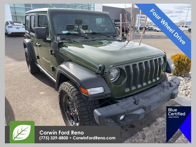 Used 2021 Jeep Wrangler Unlimited Sport image 1