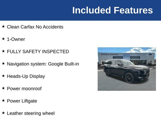 Used 2025 INFINITI QX80 Luxe RWD image 5