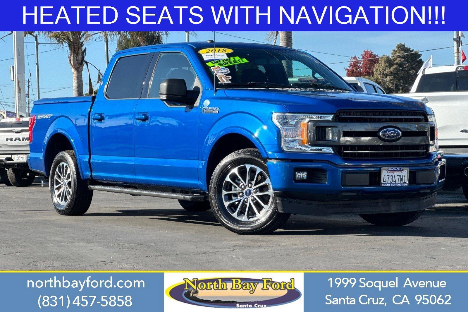 Certified 2018 Ford F150 XLT w/ Equipment Group 302A Luxury