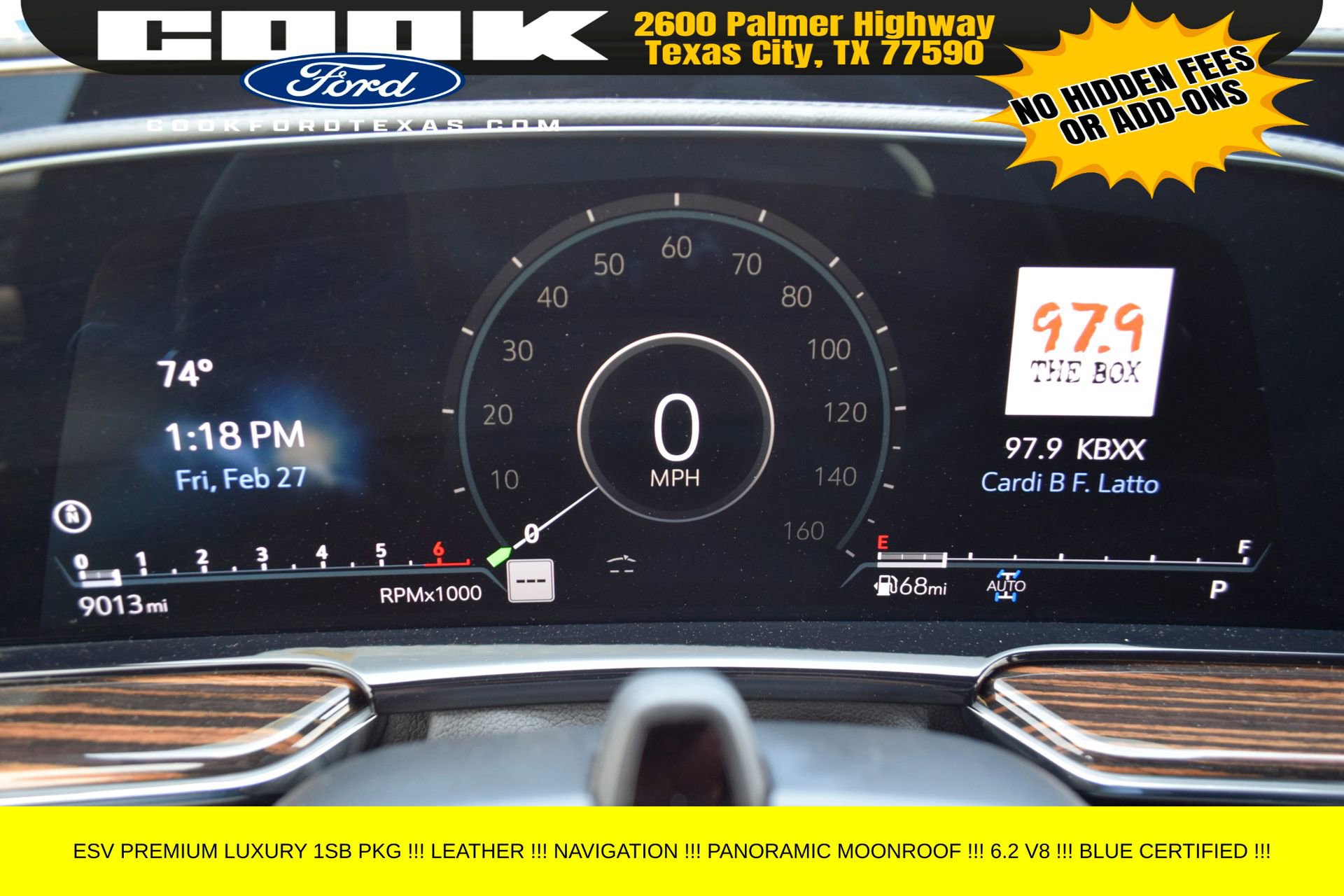 Used 2024 Cadillac Escalade ESV Premium Luxury image 12