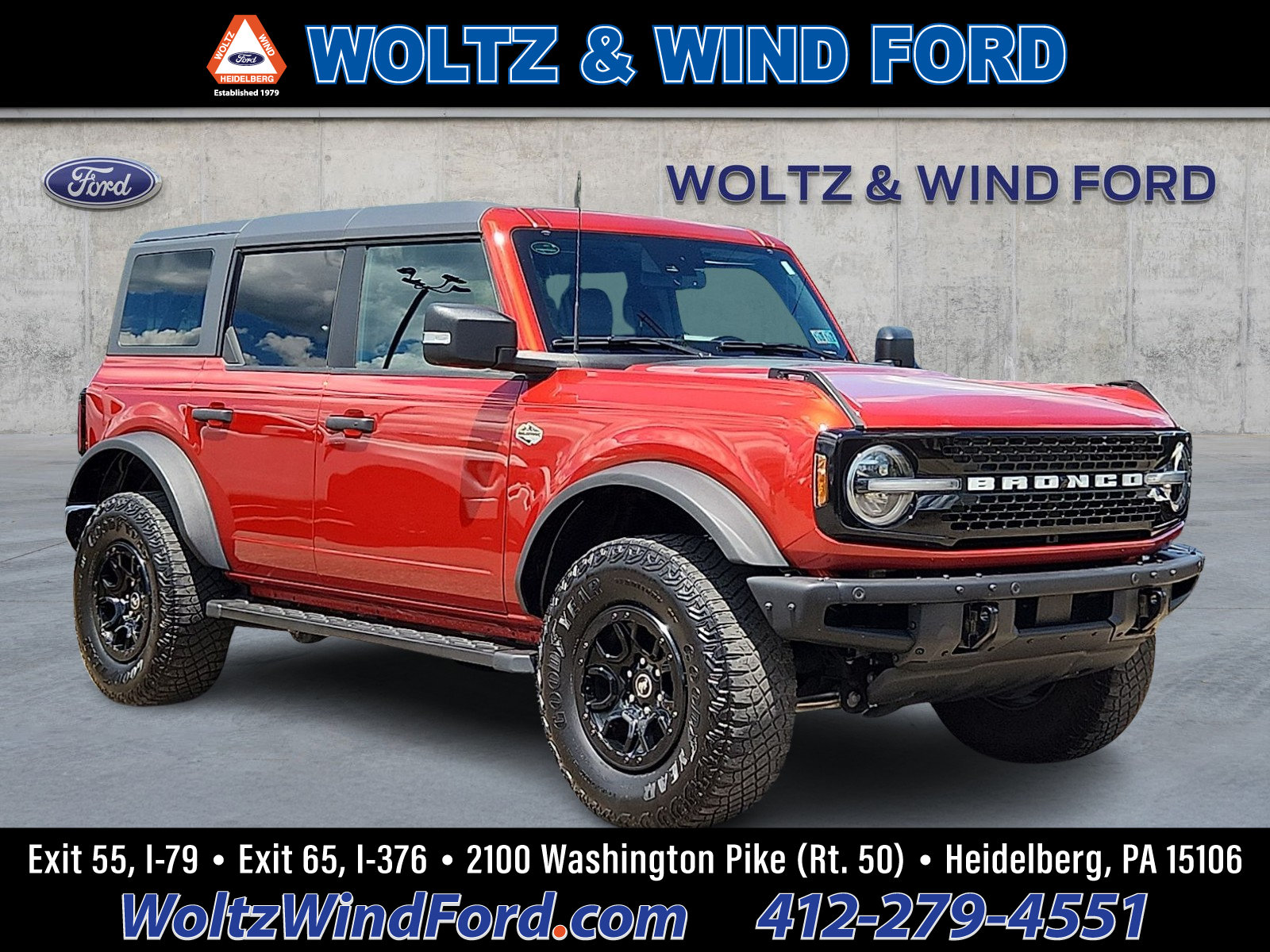 Certified 2024 Ford Bronco Wildtrak AWD/4WD image 1