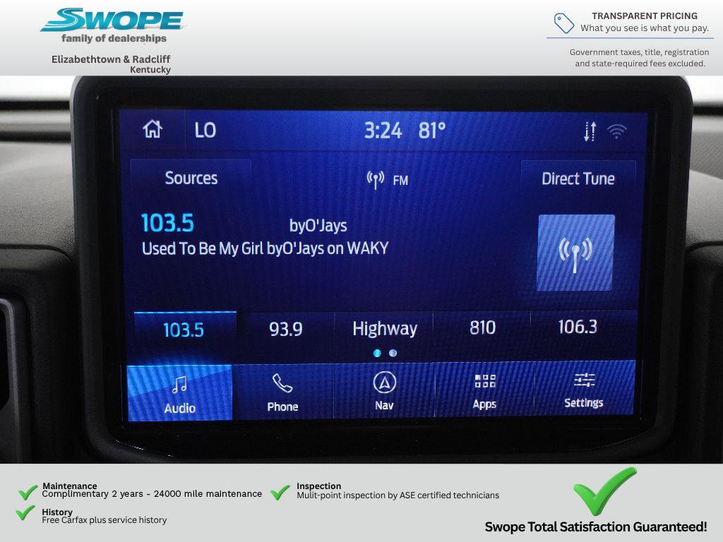 Certified 2022 Ford Bronco Sport Big Bend w/ Convenience Package AWD/4WD image 22