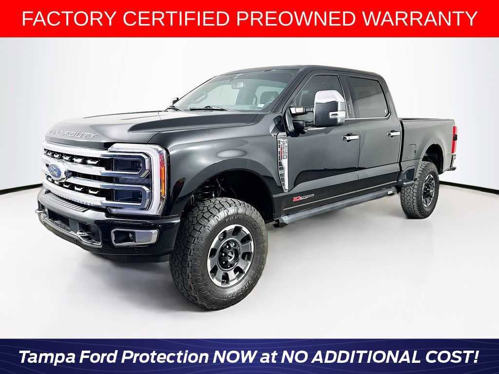 Certified 2023 Ford F250 4x4 Crew Cab Super Duty