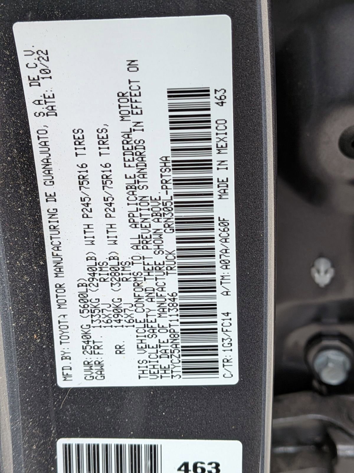 Used 2023 Toyota Tacoma SR5 image 14