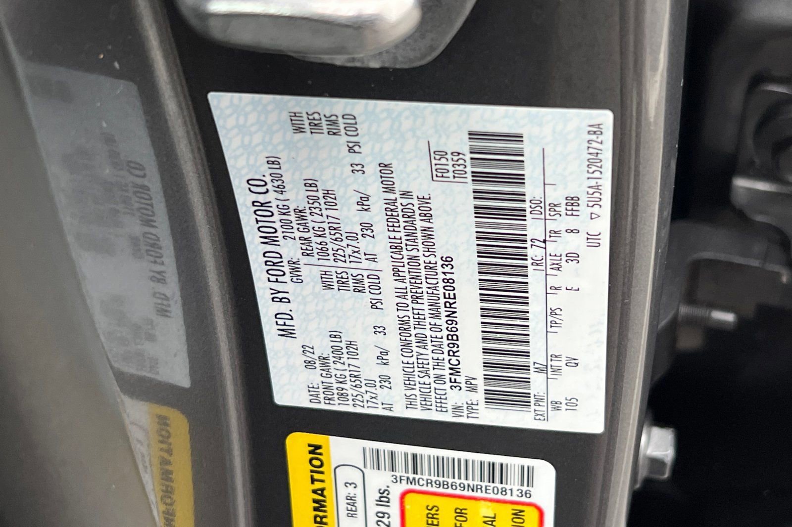 Certified 2022 Ford Bronco Sport Big Bend w/ Convenience Package image 28