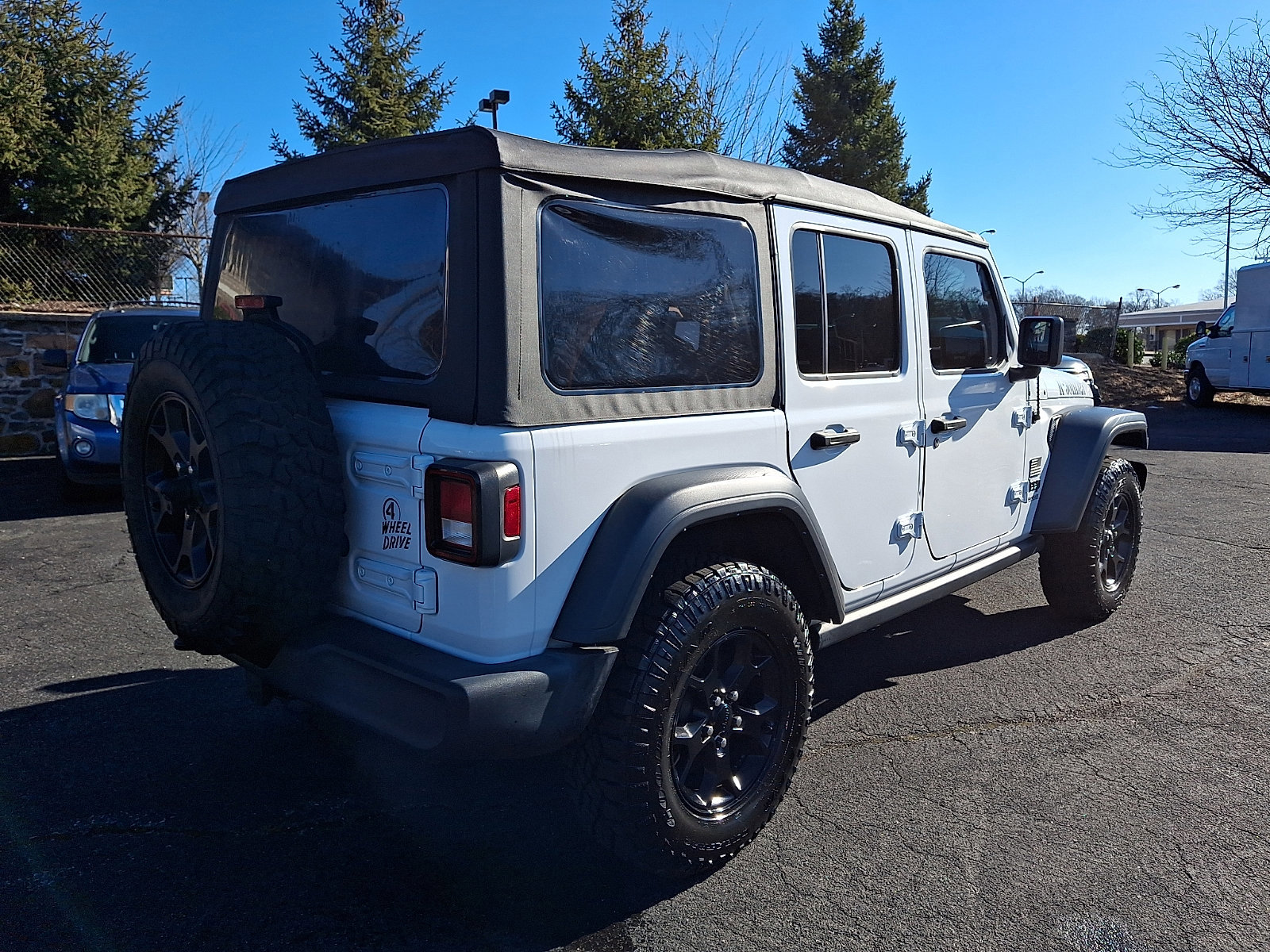 Used 2021 Jeep Wrangler Unlimited Sport image 4