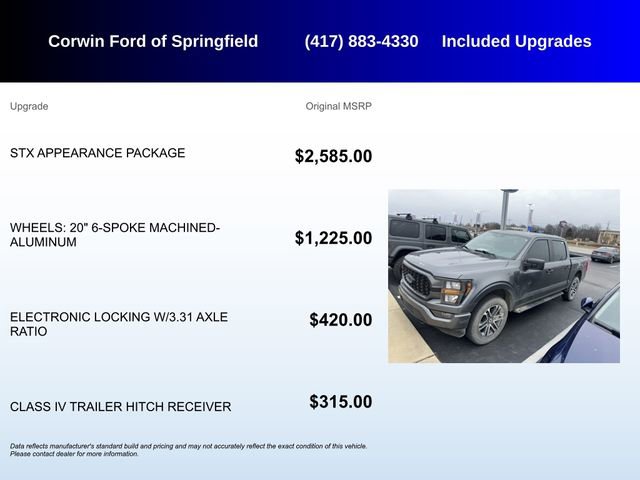 Certified 2023 Ford F150 XL w/ STX Appearance Package image 5