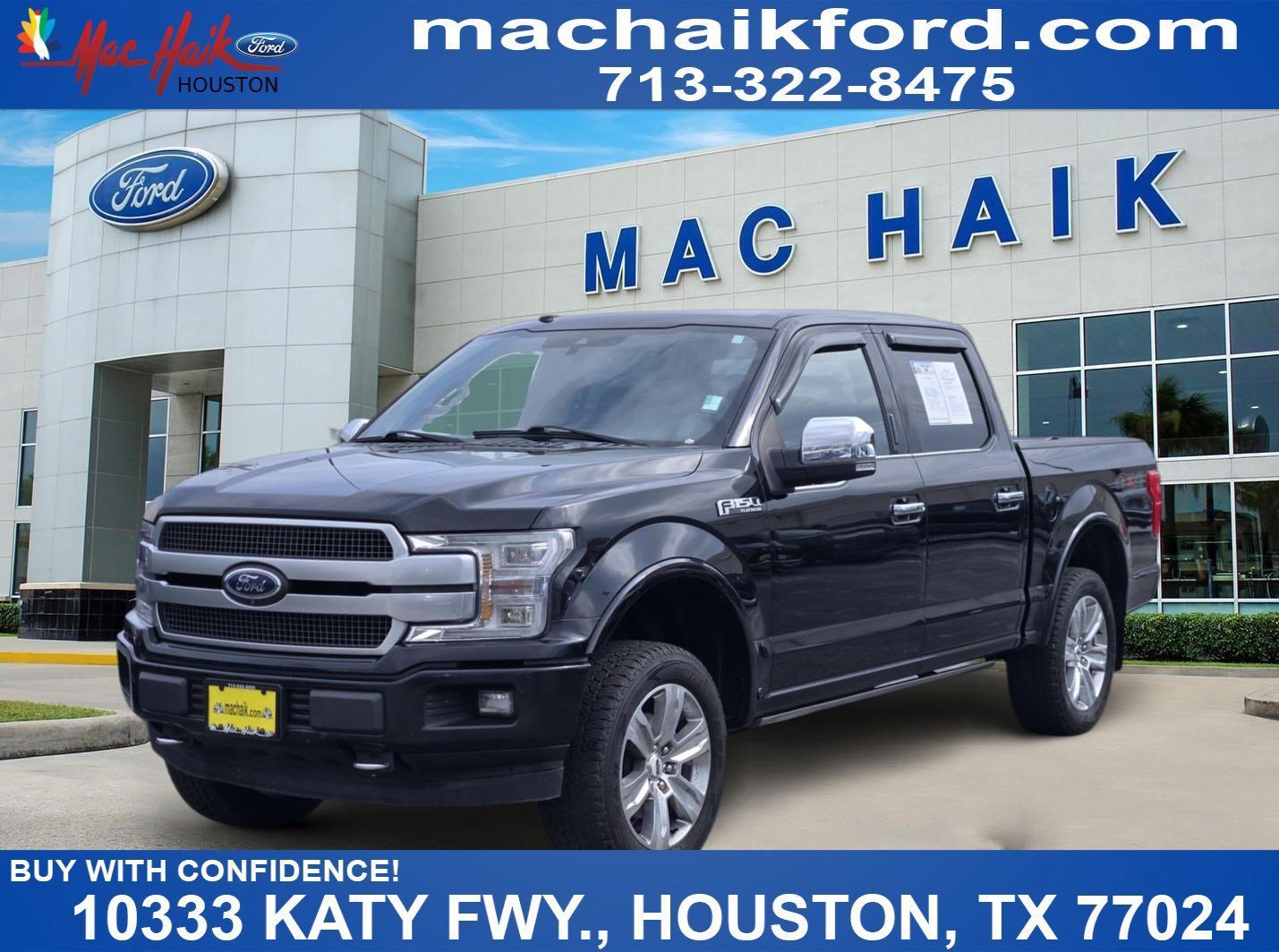 Certified 2018 Ford F150 Platinum w/ Equipment Group 701A Luxury image 6