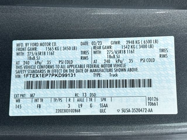 Certified 2023 Ford F150 XLT w/ Equipment Group 302A High AWD/4WD image 40