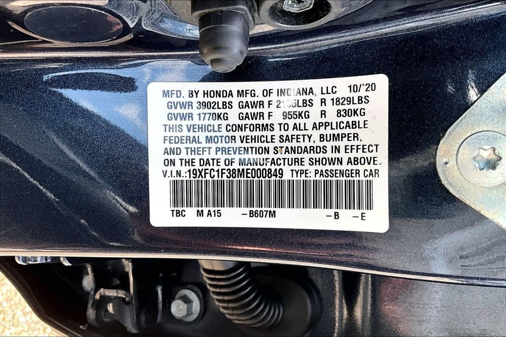 Used 2021 Honda Civic EX image 35