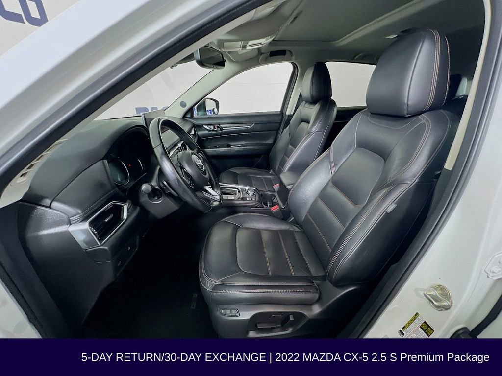 Used 2022 MAZDA CX-5 AWD 2.5 S w/ Premium Package image 13