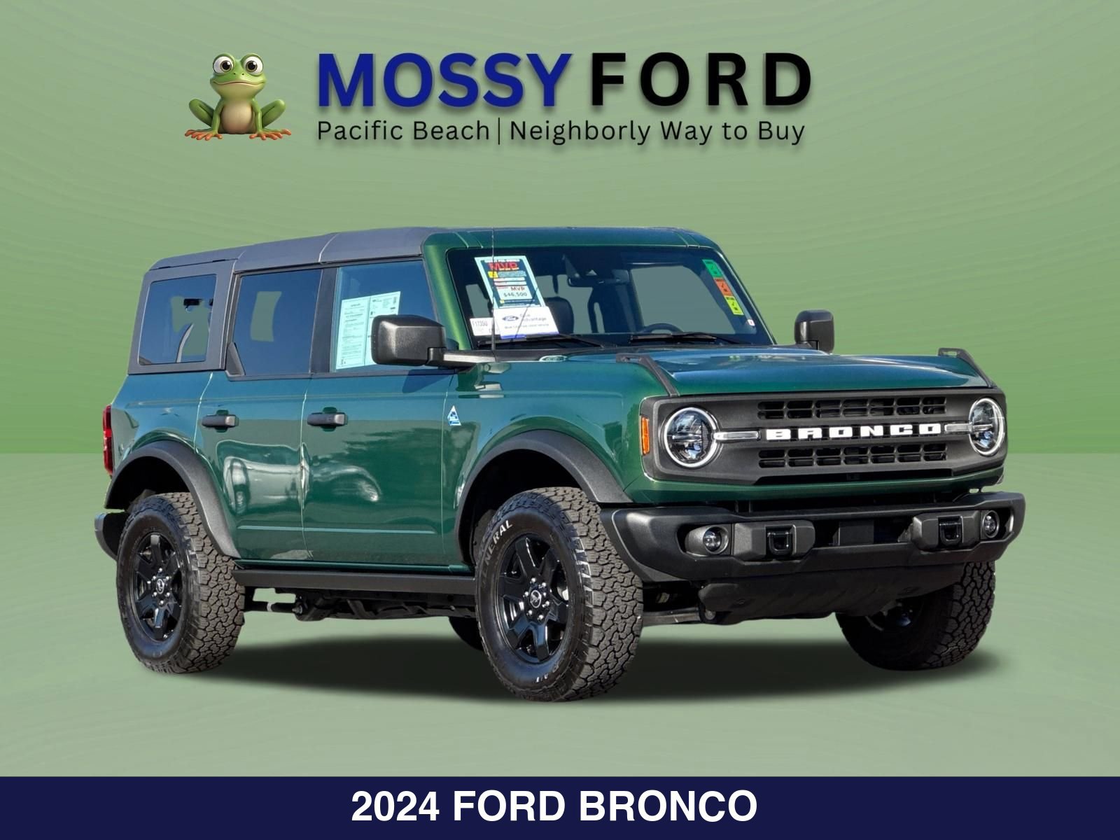 Certified 2024 Ford Bronco Black Diamond AWD/4WD image 2