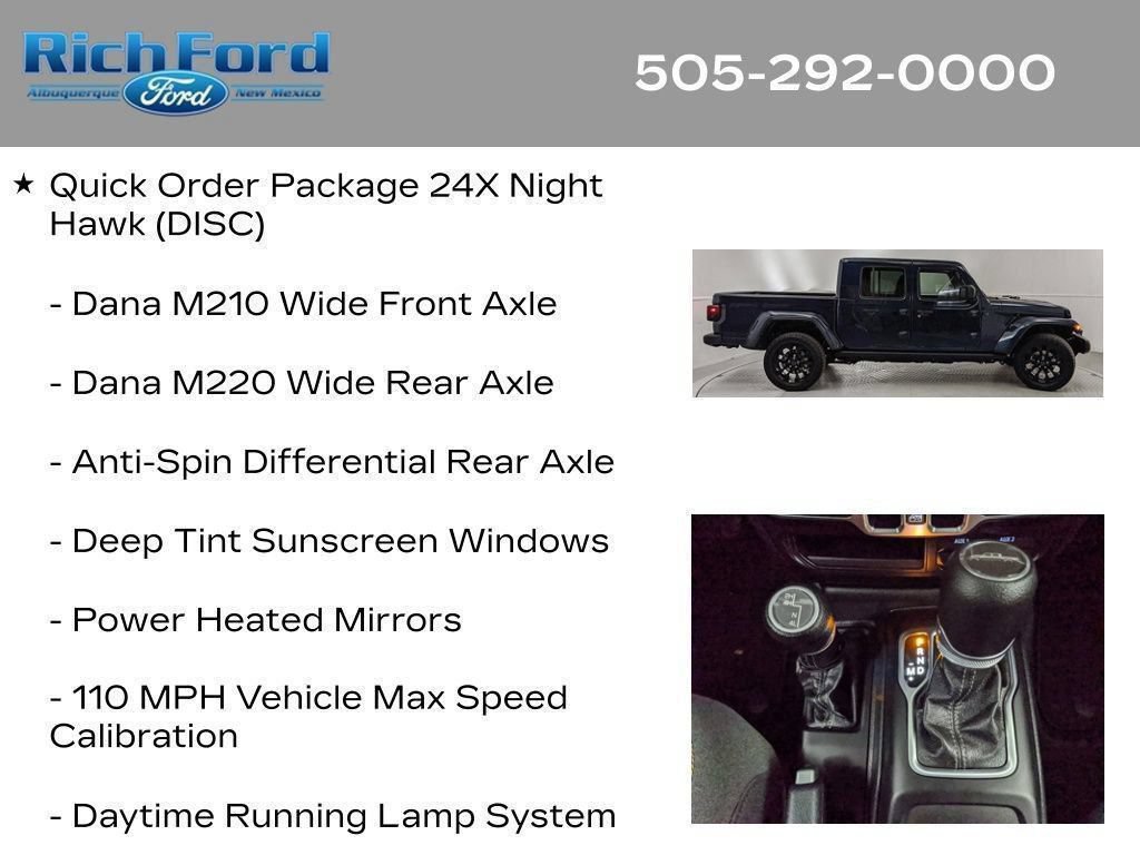 Used 2025 Jeep Gladiator Sport AWD/4WD image 56