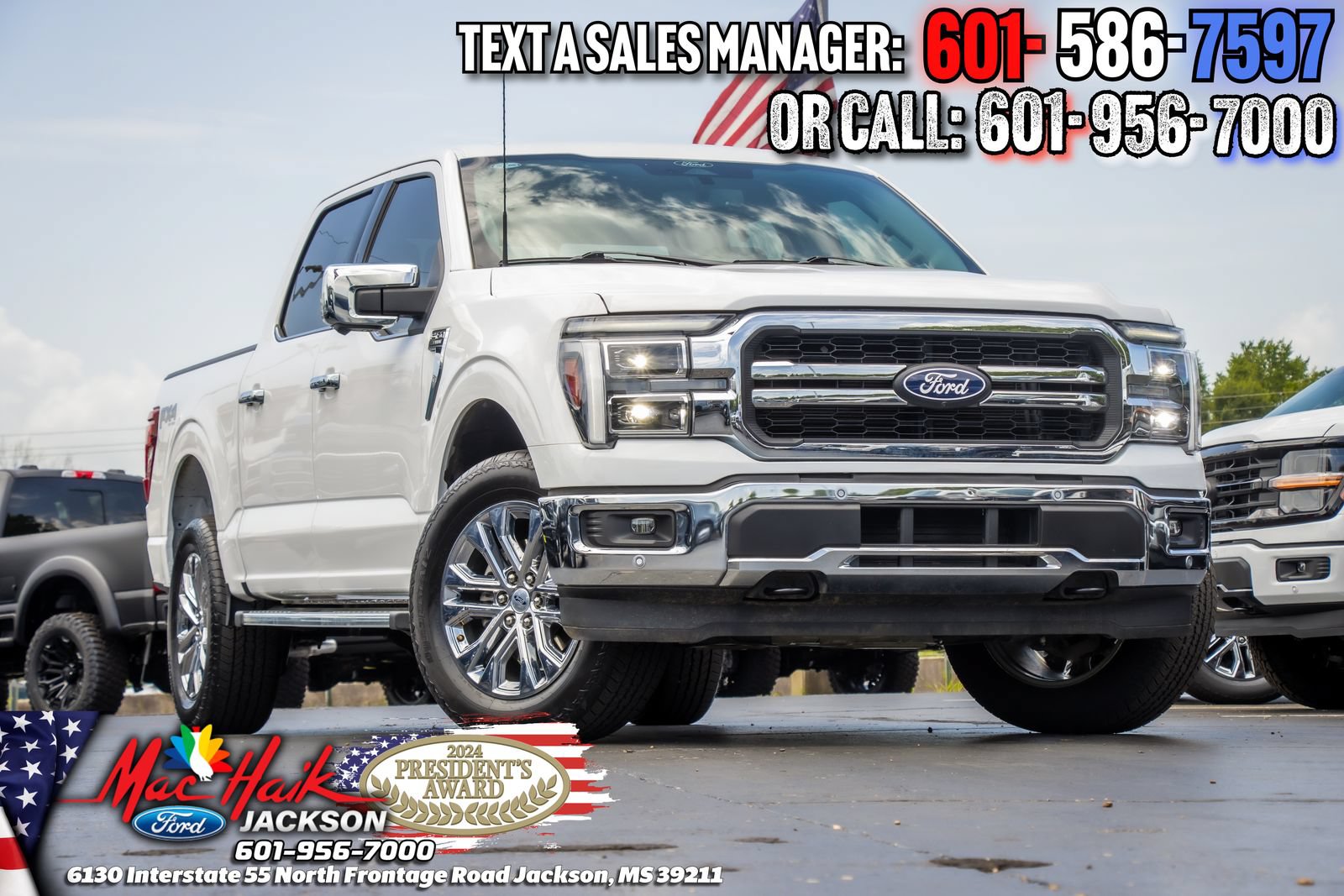Certified 2025 Ford F150 Lariat w/ Equipment Group 501A Mid