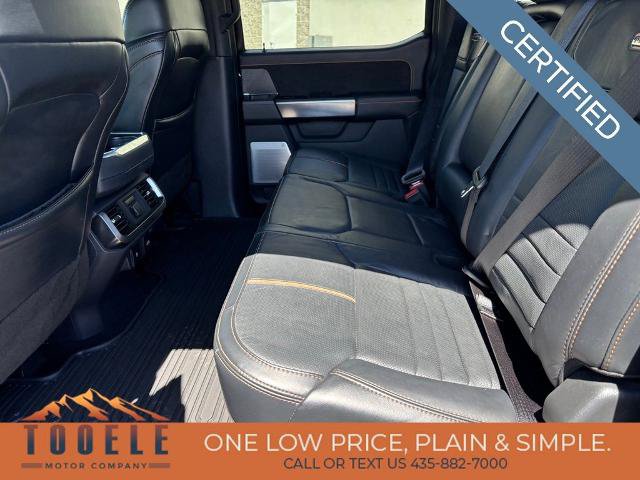 Certified 2022 Ford F150 Platinum w/ Equipment Group 701A High AWD/4WD image 31