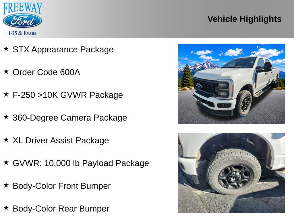 Certified 2024 Ford F250 XL w/ STX Appearance Package AWD/4WD image 4