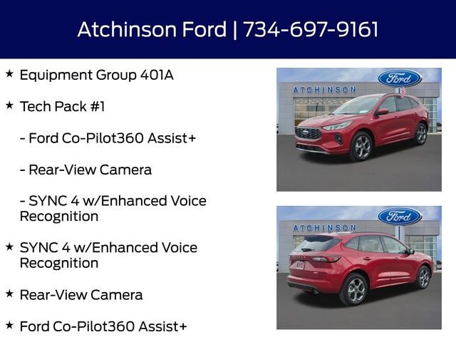 Certified 2024 Ford Escape ST-Line Select w/ Tech Pack #1 image 13