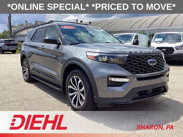 Certified 2022 Ford Explorer ST-Line w/ Class IV Trailer Tow Package AWD/4WD image 1