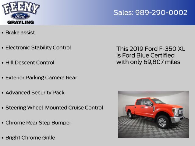 Certified 2019 Ford F350 XL w/ STX Appearance Package AWD/4WD image 28