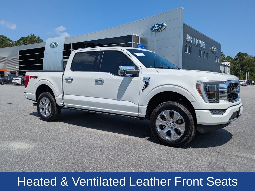 Certified 2022 Ford F150 Platinum w/ Equipment Group 701A High AWD/4WD image 2