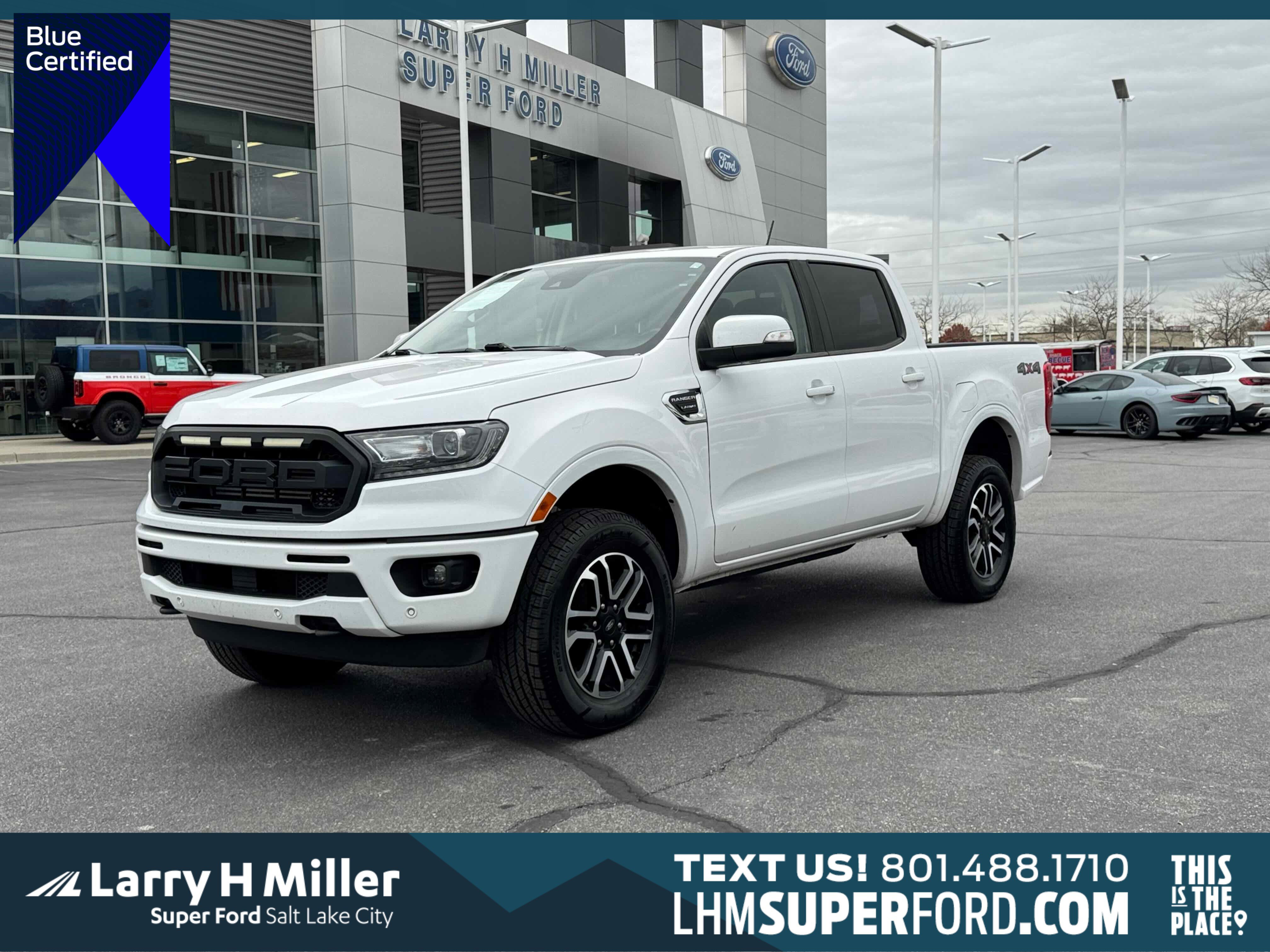 Certified 2019 Ford Ranger Lariat w/ Technology Package