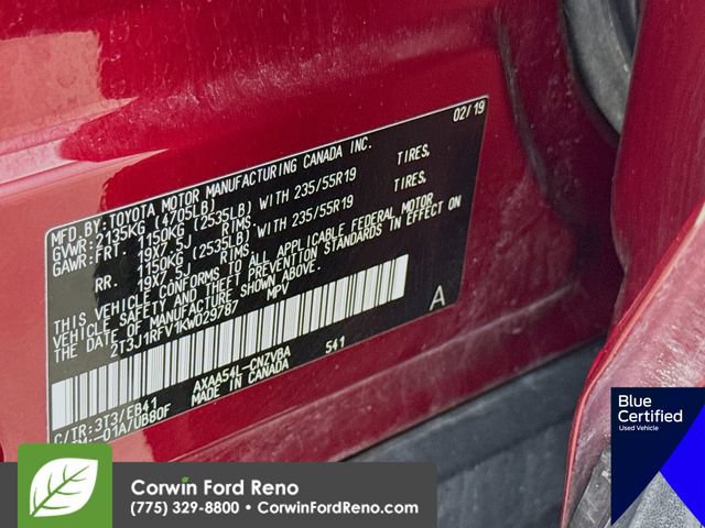 Used 2019 Toyota RAV4 Adventure w/ Cold Weather Package AWD/4WD image 34