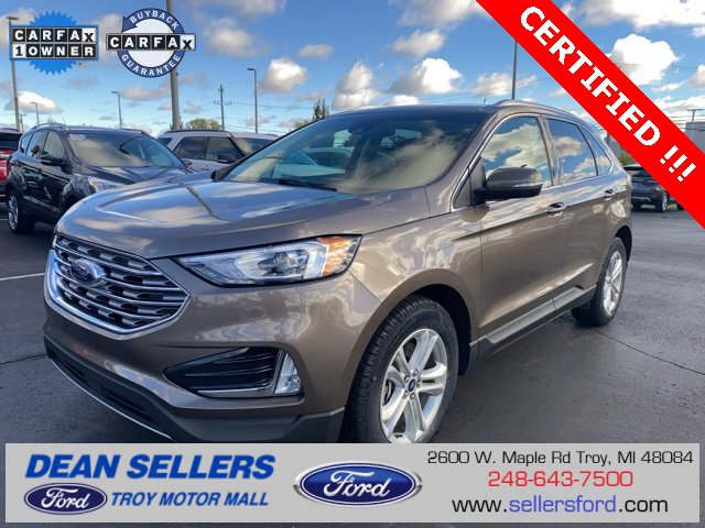 Certified 2019 Ford Edge SEL w/ Equipment Group 201A