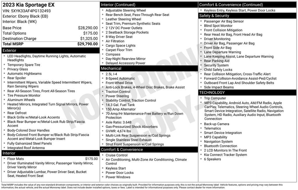 Used 2023 Kia Sportage EX FWD image 26