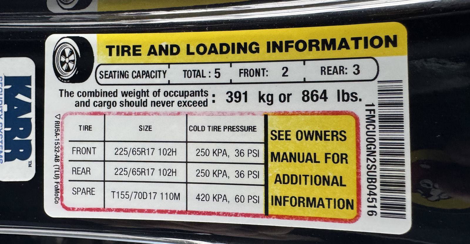 Certified 2025 Ford Escape Active w/ Cold Weather Package FWD image 39