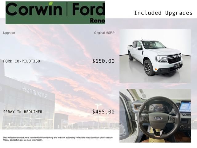 Certified 2023 Ford Maverick Lariat FWD image 3