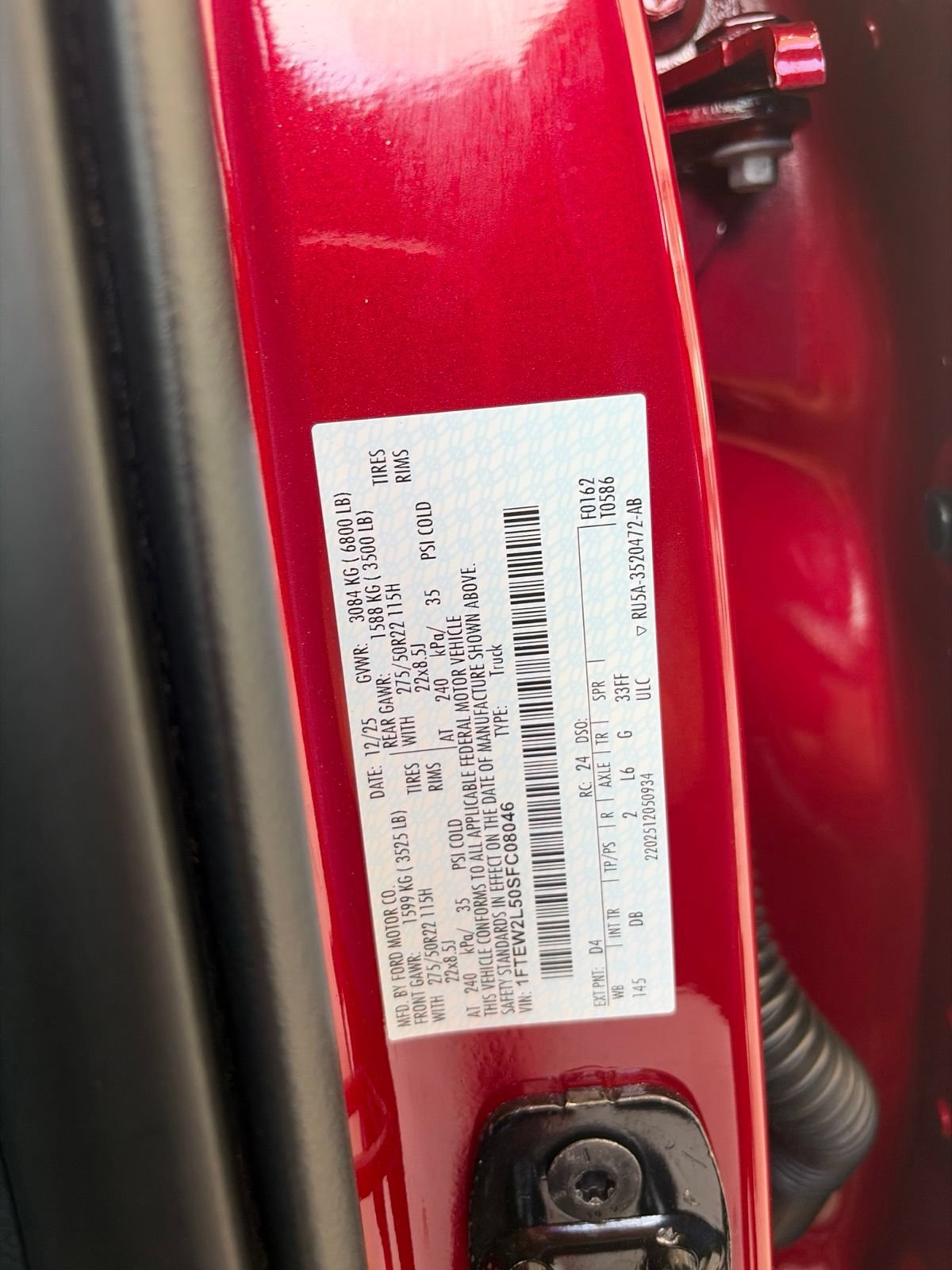 Certified 2025 Ford F150 STX w/ LOBO Package AWD/4WD image 13