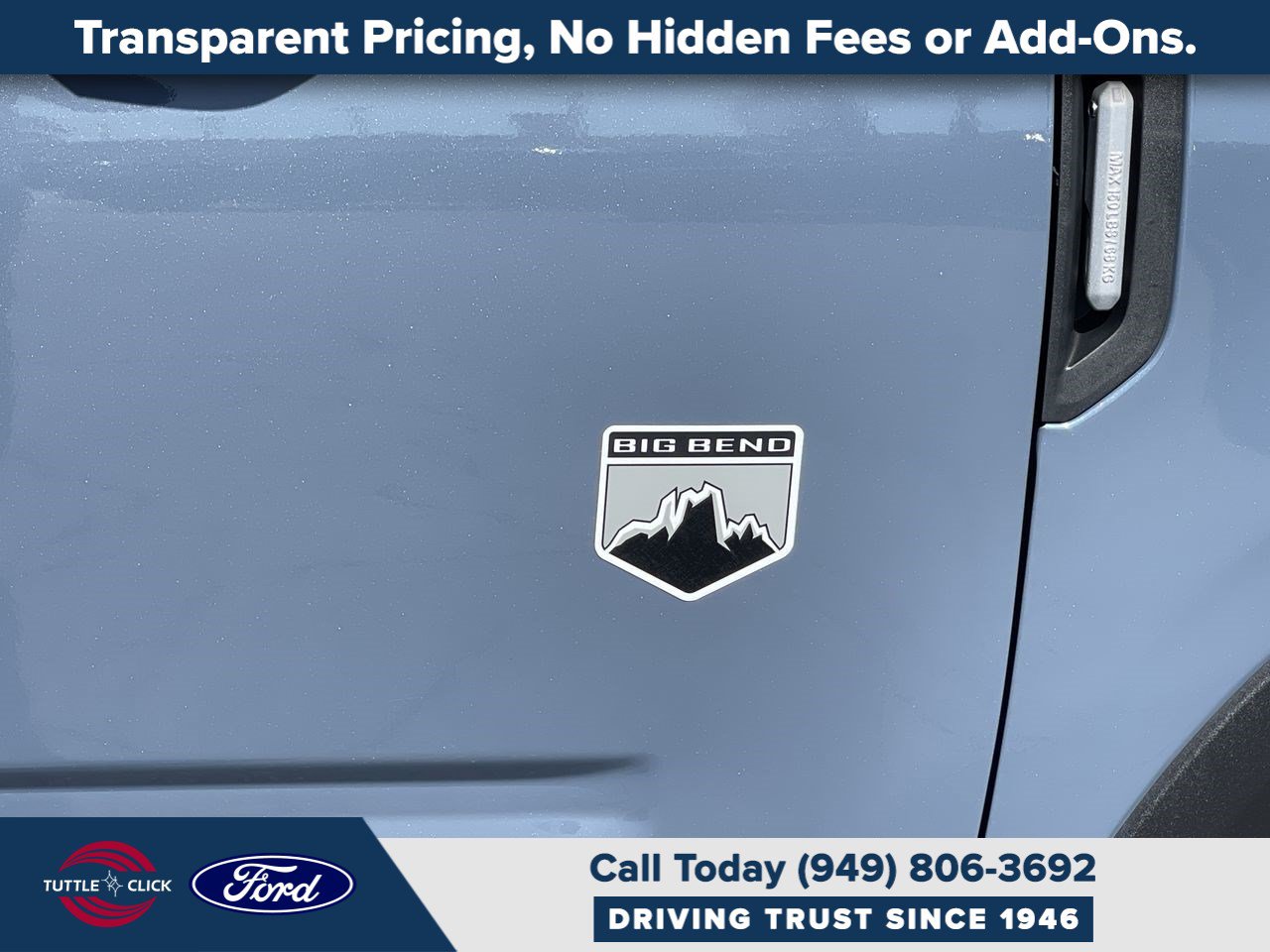Certified 2025 Ford Bronco Sport Big Bend AWD/4WD image 8