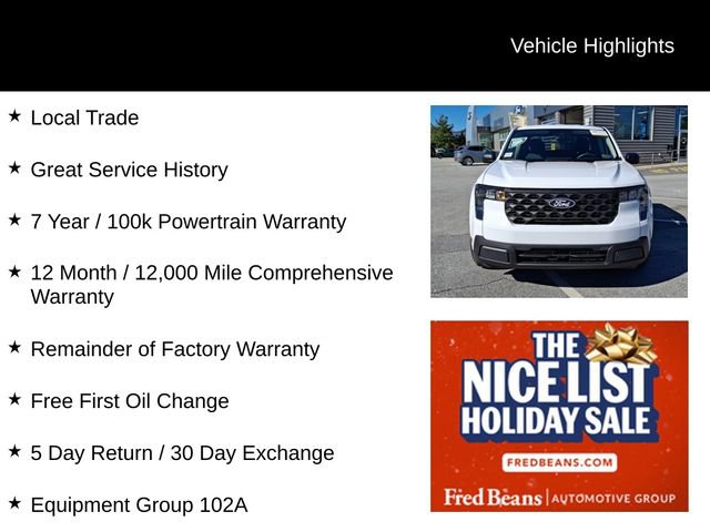 Certified 2025 Ford Maverick XL w/ Equipment Group 102A video 3