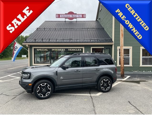 Certified 2022 Ford Bronco Sport Outer Banks