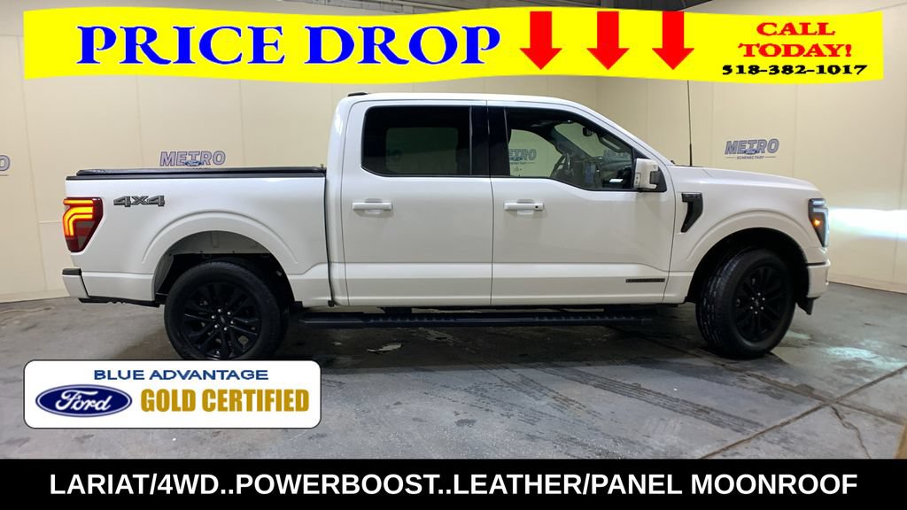 Certified 2025 Ford F150 Lariat w/ Equipment Group 502A High AWD/4WD image 2