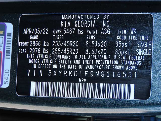 Used 2022 Kia Sorento SX Prestige image 36