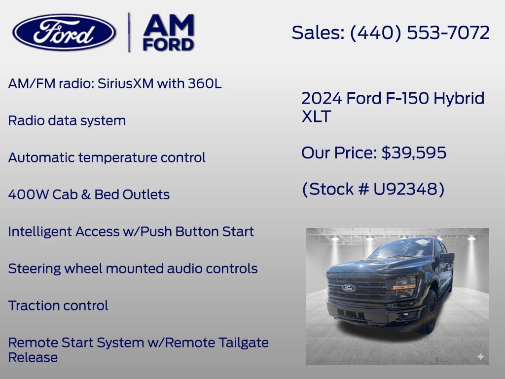 Certified 2024 Ford F150 XLT w/ Equipment Group 302A MID AWD/4WD image 21