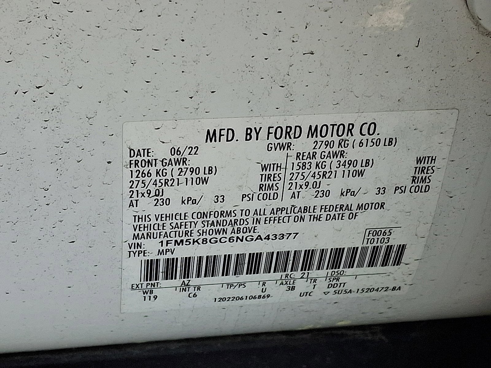 Certified 2022 Ford Explorer ST w/ Equipment Group 401A image 26