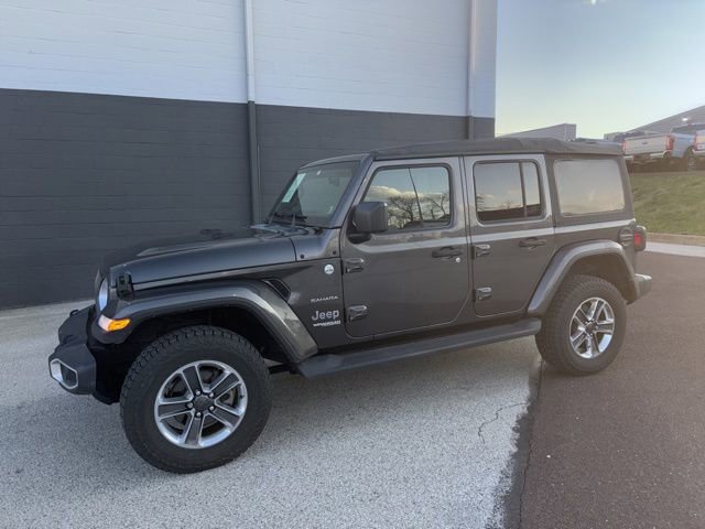 Used 2021 Jeep Wrangler Unlimited Sahara AWD/4WD image 3