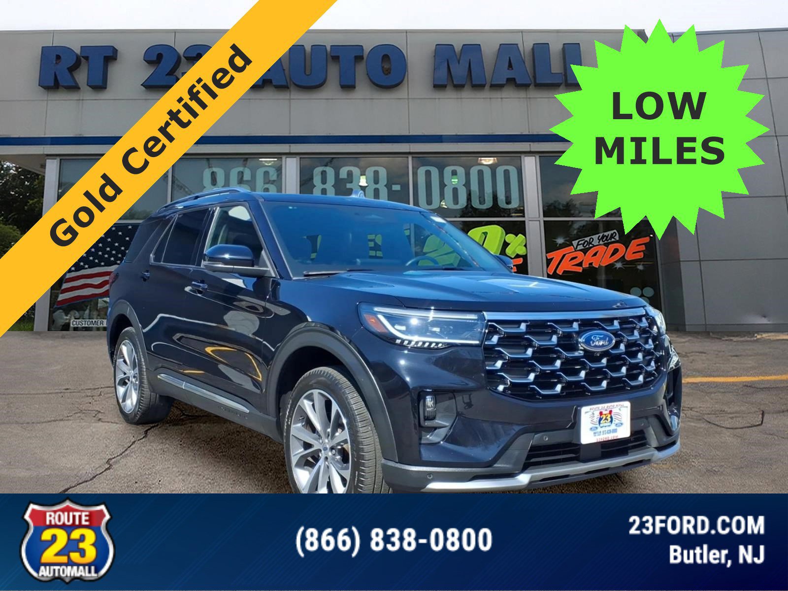 Certified 2025 Ford Explorer Platinum w/ Ultimate Package AWD/4WD image 7