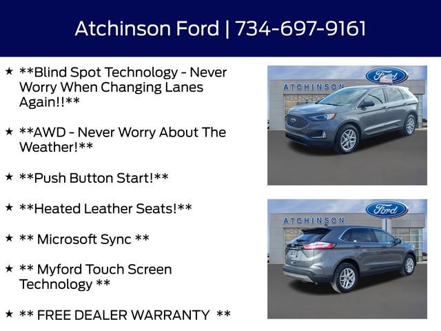 Certified 2024 Ford Edge SEL w/ Convenience Package image 8