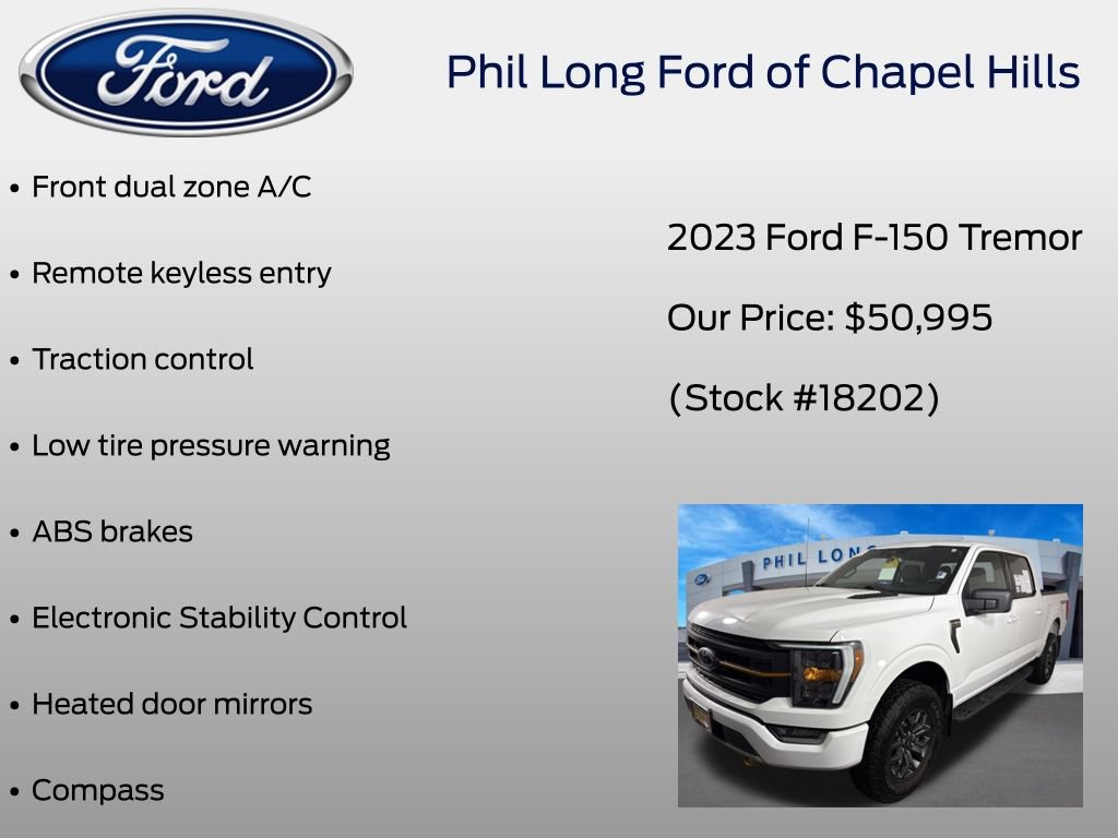Certified 2023 Ford F150 Tremor AWD/4WD image 38